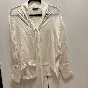 New Never Worn Balmain Silk Top sz 36